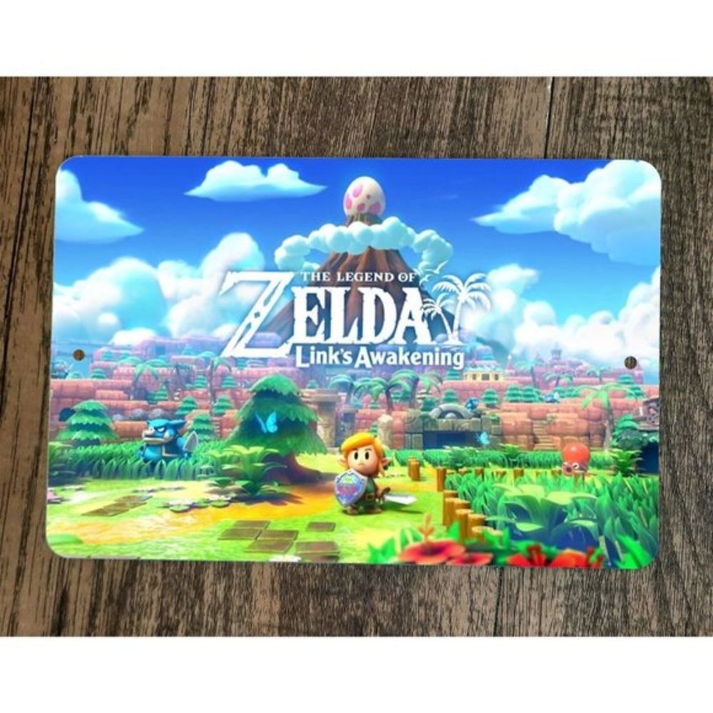 The Legend of Links Zelda Awakening 8x12 Metal Wall Sign Video‎ Game Poster